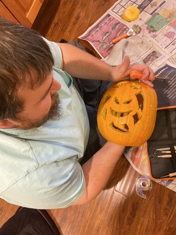 Taking out the guts to get the best pumpkin