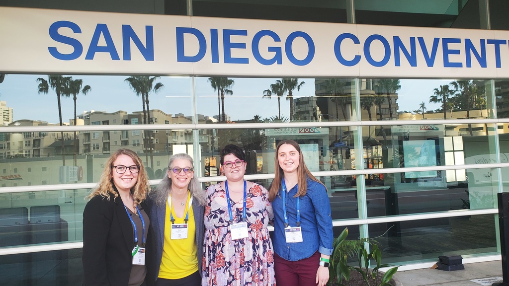 Hannah, Dr. Cole, Nicole, and Andrea at ACS San Diego