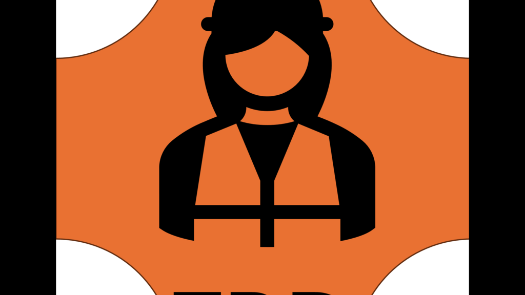 square with construction worker and "TBD"